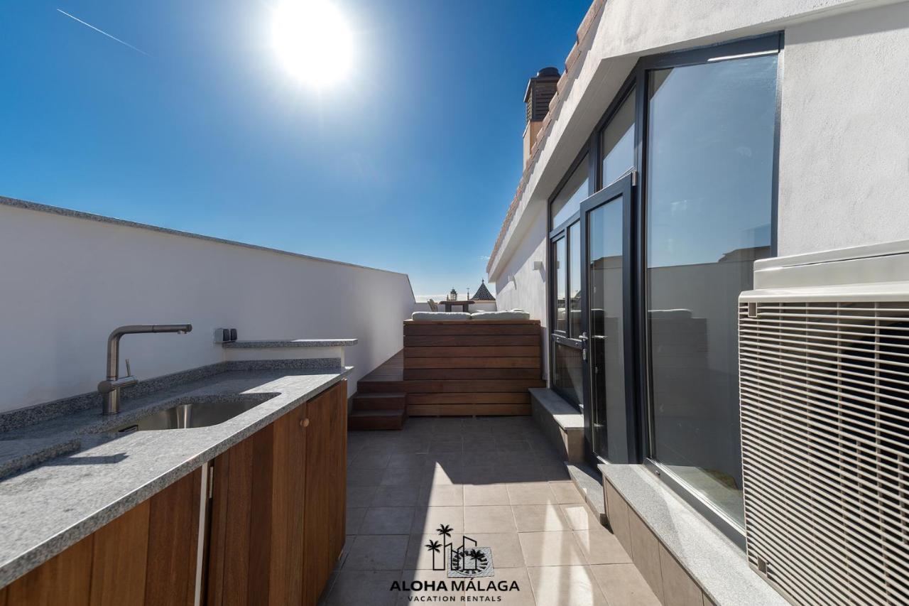 דירות מאלגה Luxury Duplex With Pool And Padel Court In Town מראה חיצוני תמונה